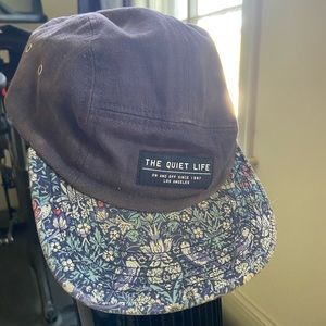 The Quiet Life Navy & Floral 5 Panel Hat